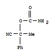 Mandelonitrile, alpha-methyl-, carbamate (ester) (8ci)Structure,20102-13-0Structure Mandelonitrile, alpha-methyl-, carbamate (ester) (8ci) Structure,20102-13-0Structure