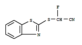 Acetonitrile, (2-benzothiazolylthio)fluoro-(9ci)Structure,201747-53-7Structure Acetonitrile, (2-benzothiazolylthio)fluoro-(9ci) Structure,201747-53-7Structure