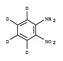 鄰硝基苯胺-D4結(jié)構(gòu)式_204244-80-4結(jié)構(gòu)式