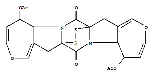 AcetylaranotinStructure,20485-01-2Structure Acetylaranotin Structure,20485-01-2Structure