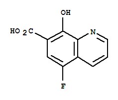 7-Quinolinecarboxylicacid,5-fluoro-8-hydroxy-(9ci)Structure,205040-63-7Structure 7-Quinolinecarboxylicacid,5-fluoro-8-hydroxy-(9ci) Structure,205040-63-7Structure