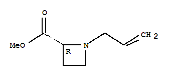2-Azetidinecarboxylicacid,1-(2-propenyl)-,methylester,(r)-(9ci)Structure,205443-25-0Structure 2-Azetidinecarboxylicacid,1-(2-propenyl)-,methylester,(r)-(9ci) Structure,205443-25-0Structure