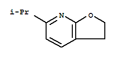 (9ci)-2,3-二氫-6-(1-甲基乙基)-呋喃并[2,3-b]吡啶結(jié)構(gòu)式_205755-44-8結(jié)構(gòu)式