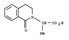 2(1H)-isoquinolineacetic acid, 3,4-dihydro--alpha--methyl-1-oxo-Structure,206865-00-1Structure 2(1H)-isoquinolineacetic acid, 3,4-dihydro--alpha--methyl-1-oxo- Structure,206865-00-1Structure