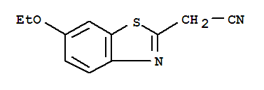 2-Benzothiazoleacetonitrile,6-ethoxy-(9ci)Structure,207400-12-2Structure 2-Benzothiazoleacetonitrile,6-ethoxy-(9ci) Structure,207400-12-2Structure