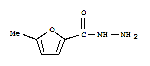 (9ci)-5-甲基-2-呋喃羧酸肼結(jié)構(gòu)式_20842-19-7結(jié)構(gòu)式