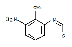 5-Benzothiazolamine,4-methoxy-(9ci)Structure,208458-62-2Structure 5-Benzothiazolamine,4-methoxy-(9ci) Structure,208458-62-2Structure