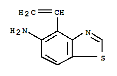 5-Benzothiazolamine,4-ethenyl-(9ci)Structure,208458-72-4Structure 5-Benzothiazolamine,4-ethenyl-(9ci) Structure,208458-72-4Structure