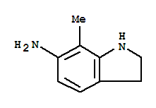 1H-indol-6-amine,2,3-dihydro-7-methyl-(9ci) Structure,208510-94-5Structure