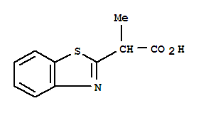 2-Benzothiazoleaceticacid,alpha-methyl-(9ci)Structure,209742-72-3Structure 2-Benzothiazoleaceticacid,alpha-methyl-(9ci) Structure,209742-72-3Structure