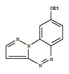 (9ci)-8-乙氧基-吡唑并[5,1-c][1,2,4]苯并三嗪結構式_209745-71-1結構式