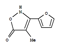 5(2H)-isoxazolone,3-(2-furanyl)-4-methyl-(9ci)Structure,210836-31-0Structure 5(2H)-isoxazolone,3-(2-furanyl)-4-methyl-(9ci) Structure,210836-31-0Structure