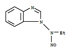 1H-benzimidazol-1-amine,n-ethyl-n-nitroso-(9ci)Structure,213206-26-9Structure 1H-benzimidazol-1-amine,n-ethyl-n-nitroso-(9ci) Structure,213206-26-9Structure