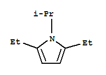 1H-pyrrole,2,5-diethyl-1-(1-methylethyl)-(9ci)Structure,21407-88-5Structure 1H-pyrrole,2,5-diethyl-1-(1-methylethyl)-(9ci) Structure,21407-88-5Structure