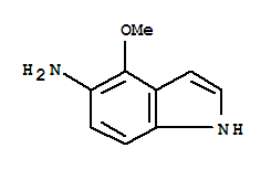 1H-indol-5-amine, 4-methoxy- Structure,214278-16-7Structure