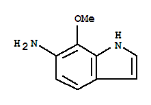 1H-indol-6-amine, 7-methoxy- Structure,214279-27-3Structure