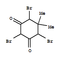 2,4,6-Tribromo-5,5-dimethylcyclohexane-1,3-dioneStructure,21428-76-2Structure 2,4,6-Tribromo-5,5-dimethylcyclohexane-1,3-dione Structure,21428-76-2Structure