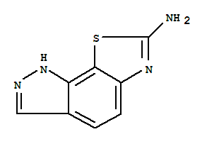 1H-pyrazolo[4,3-g]benzothiazol-7-amine(9ci) Structure,21444-02-0Structure