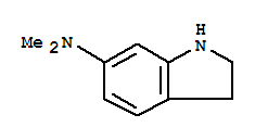 1H-indol-6-amine,2,3-dihydro-n,n-dimethyl-(9ci) Structure,214614-94-5Structure