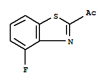 Ethanone, 1-(4-fluoro-2-benzothiazolyl)-(9ci)Structure,214855-03-5Structure Ethanone, 1-(4-fluoro-2-benzothiazolyl)-(9ci) Structure,214855-03-5Structure
