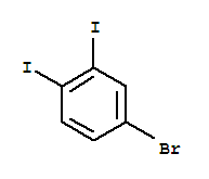 1-Bromo-3,4-diiodobenzeneStructure,21521-54-0Structure 1-Bromo-3,4-diiodobenzene Structure,21521-54-0Structure