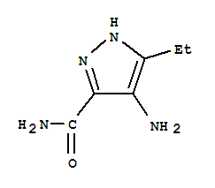 1H-pyrazole-3-carboxamide,4-amino-5-ethyl-Structure,215298-74-1Structure 1H-pyrazole-3-carboxamide,4-amino-5-ethyl- Structure,215298-74-1Structure