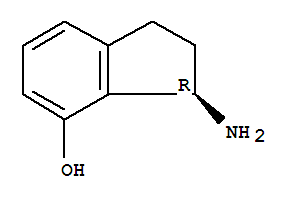 1H-inden-4-ol, 3-amino-2,3-dihydro-, (3r)- (9ci) Structure,215362-46-2Structure