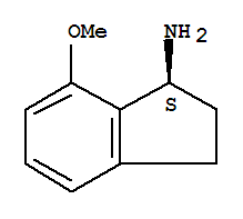 1H-inden-1-amine,2,3-dihydro-7-methoxy-,(1s)-(9ci) Structure,215362-49-5Structure