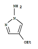 1H-pyrazol-1-amine,4-ethoxy-(9ci)Structure,215610-33-6Structure 1H-pyrazol-1-amine,4-ethoxy-(9ci) Structure,215610-33-6Structure