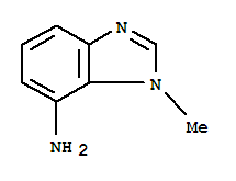 1H-benzimidazol-7-amine,1-methyl-(9ci)Structure,21577-25-3Structure 1H-benzimidazol-7-amine,1-methyl-(9ci) Structure,21577-25-3Structure