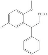 2-Methoxy-5-methyl -gamma-phenylbenzenepropanoicacidStructure,215929-34-3Structure 2-Methoxy-5-methyl -gamma-phenylbenzenepropanoicacid Structure,215929-34-3Structure