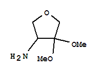 (9ci)-四氫-4,4-二甲氧基-3-呋喃胺結(jié)構(gòu)式_215940-72-0結(jié)構(gòu)式