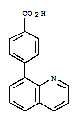 4-(Quinolin-8-yl )benzoic acidStructure,216059-95-9Structure 4-(Quinolin-8-yl )benzoic acid Structure,216059-95-9Structure