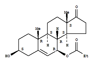 3-Hydroxy-17-oxoandrost-5-en-7-yl propionateStructure,216062-81-6Structure 3-Hydroxy-17-oxoandrost-5-en-7-yl propionate Structure,216062-81-6Structure