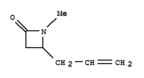 2-Azetidinone,1-methyl-4-(2-propenyl)-(9ci)Structure,216856-61-0Structure 2-Azetidinone,1-methyl-4-(2-propenyl)-(9ci) Structure,216856-61-0Structure