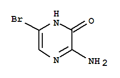 2(1H)-Pyrazinone, 3-amino-6-bromo-Structure,21943-14-6Structure 2(1H)-Pyrazinone, 3-amino-6-bromo- Structure,21943-14-6Structure