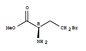 (r)-2-氨基-4-溴丁酸甲酯結(jié)構(gòu)式_219752-67-7結(jié)構(gòu)式