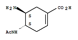1-Cyclohexene-1-carboxylicacid,4-(acetylamino)-5-amino-,(4r,5r)-rel-(9ci)Structure,220290-44-8Structure 1-Cyclohexene-1-carboxylicacid,4-(acetylamino)-5-amino-,(4r,5r)-rel-(9ci) Structure,220290-44-8Structure