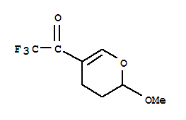 (9ci)-1-(3,4-二氫-2-甲氧基-2H-吡喃-5-基)-2,2,2-三氟-乙酮結(jié)構(gòu)式_220370-51-4結(jié)構(gòu)式