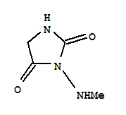 2,4-Imidazolidinedione,3-(methylamino)-(9ci)Structure,220442-66-0Structure 2,4-Imidazolidinedione,3-(methylamino)-(9ci) Structure,220442-66-0Structure