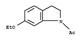 1H-indole,1-acetyl-6-ethoxy-2,3-dihydro-(9ci) Structure,220657-60-3Structure