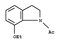 1H-indole,1-acetyl-7-ethoxy-2,3-dihydro-(9ci) Structure,220657-61-4Structure