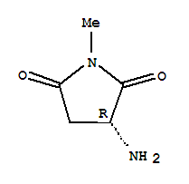 2,5-Pyrrolidinedione,3-amino-1-methyl-,(3r)-(9ci)Structure,220835-67-6Structure 2,5-Pyrrolidinedione,3-amino-1-methyl-,(3r)-(9ci) Structure,220835-67-6Structure