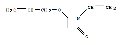 2-Azetidinone,1-ethenyl-4-(2-propenyloxy)-(9ci)Structure,221310-99-2Structure 2-Azetidinone,1-ethenyl-4-(2-propenyloxy)-(9ci) Structure,221310-99-2Structure