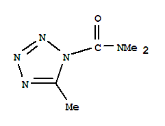 1H-tetrazole-1-carboxamide,n,n,5-trimethyl-(9ci) Structure,221463-56-5Structure