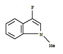 1H-indole,3-fluoro-1-methyl-(9ci)Structure,221665-95-8Structure 1H-indole,3-fluoro-1-methyl-(9ci) Structure,221665-95-8Structure