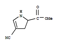 1H-pyrrole-2-carboxylicacid,4-cyano-2,3-dihydro-,methylester(9ci)Structure,222420-85-1Structure 1H-pyrrole-2-carboxylicacid,4-cyano-2,3-dihydro-,methylester(9ci) Structure,222420-85-1Structure