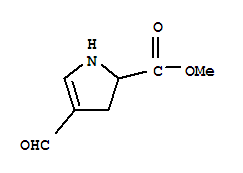 1H-pyrrole-2-carboxylic acid, 4-formyl-2,3-dihydro-, methyl ester (9ci)Structure,222420-87-3Structure 1H-pyrrole-2-carboxylic acid, 4-formyl-2,3-dihydro-, methyl ester (9ci) Structure,222420-87-3Structure