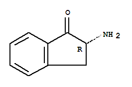 1H-inden-1-one,2-amino-2,3-dihydro-,(2r)-(9ci) Structure,223418-68-6Structure