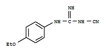 (9ci)-n-氰基-n-(4-乙氧基苯基)-胍結(jié)構(gòu)式_224049-64-3結(jié)構(gòu)式